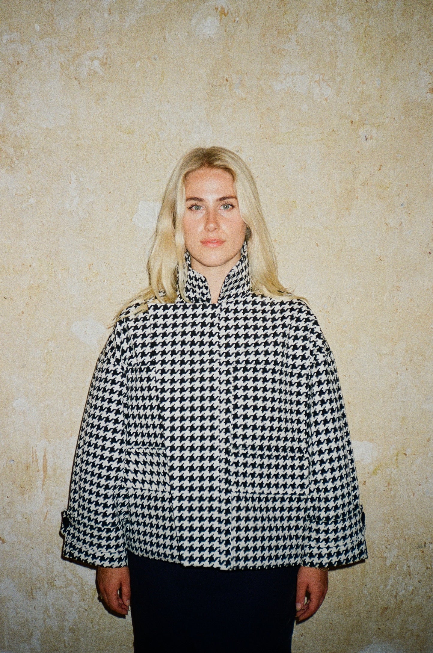 ASTA JACKET HOUNDSTOOTH
