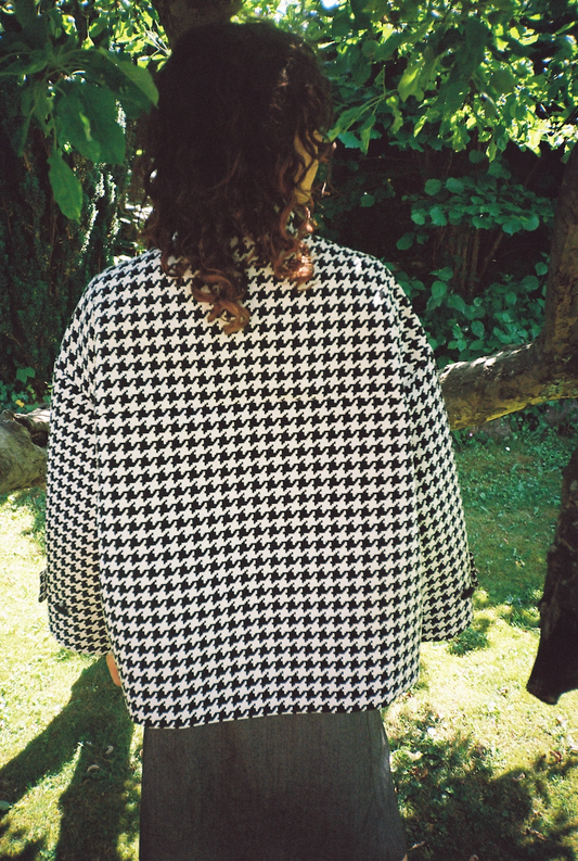 ASTA JACKET HOUNDSTOOTH